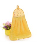 Wholesale thickened coral hair wipe towel hanging kitchen toilet with water does not drop hair does not fade baby face