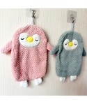 New Korean embroidery Penguin pineapple hanging cartoon towel hanging cute kitchen towel