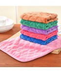 Thickened superfine fiber coral fleece without hair loss super absorbent car cleaning towel furniture kitchen cloth