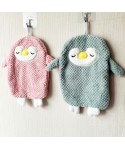 New Korean embroidery Penguin pineapple hanging cartoon towel hanging cute kitchen towel