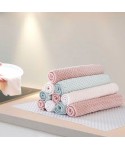 Household kitchen non stick oil dishcloth thickened super absorbent dishcloth housekeeping cleaning cloth