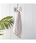 Hanging bow coral velvet towel kitchen wool dishtowel super absorbent towel factory direct sales 