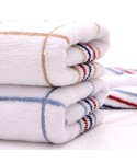 Towel 6917 pure cotton enlarged adult male and female face washing towel soft and absorbent