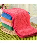 Thickened superfine fiber coral fleece without hair loss super absorbent car cleaning towel furniture kitchen cloth