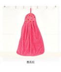 Kitchen and toilet microfiber hanging type absorbent towel promotion gift coral velvet towel manufacturer