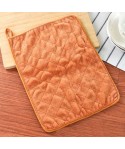 Thickened superfine fiber coral fleece without hair loss super absorbent car cleaning towel furniture kitchen cloth