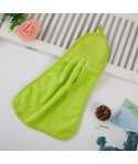 Household kitchen can hang type small fresh towel, strong water absorption, no hair, no oil cleaning cloth wholesale