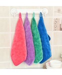 Thickened superfine fiber coral fleece without hair loss super absorbent car cleaning towel furniture kitchen cloth