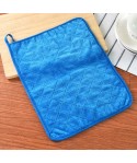 Thickened superfine fiber coral fleece without hair loss super absorbent car cleaning towel furniture kitchen cloth