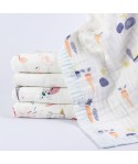 Wholesale baby cotton gauze bath towel newborn class a 6-layer gauze children's quilt bath towel gauze