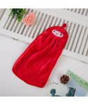 Cartoon animal hanging microfiber towel bow coral velvet towel chenille towel wholesale