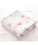 Wholesale 6-layer gauze baby bath towel 110 * 110 6-layer gauze bath towel Cotton gauze Blanket Baby Quilt