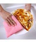 Dishcloth does not touch oil, absorb water and do not lose hair household cleaning thickened kitchen towel dishwashing towel household dishwashing cloth