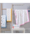 New ins wind 6-layer cotton gauze Blanket Baby high density cotton gauze bath towel cover quilt 110 * 120