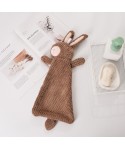 Rabbit coral velvet towel hanging cute water absorbent cartoon towel creative household kitchen cloth