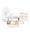 One side of gauze one side of bamboo fiber children's gauze towel 25 * 50 children's towel gauze