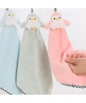 Hanging towel, coral velvet towel, kitchen towel, no hair falling, water absorbent microfiber square towel, children's towel