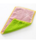 2 yuan store source kitchen cleaning towel fiber double-sided water absorbent dishcloth