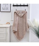 Baby blanket coral soft and comfortable children's Cape warm skin friendly cartoon Cape bath towel wrapped towel wholesale