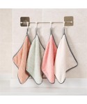 Hanging type coral velvet towel dishcloth kitchen cleaning towel does not lose hair absorbent pineapple dishcloth towel