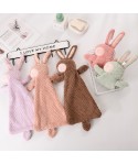 Rabbit coral velvet towel hanging cute water absorbent cartoon towel creative household kitchen cloth