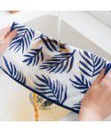 Nordic printing dishcloth set kitchen water absorbent dishcloth does not lose hair does not stick to oil dishcloth household cleaning towel