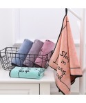 New bath towel reactive printing superfine fiber composite encryption soft absorbent gift towel custom logo