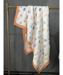 Wholesale cotton bath towel 6 layers of gauze children quilt gauze blanket 120 * 150 kindergarten gauze blanket gauze blanket blanket