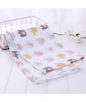 Musilin swaddling towel 110 * 120 newborn bath towel double layer gauze single baby nursing towel