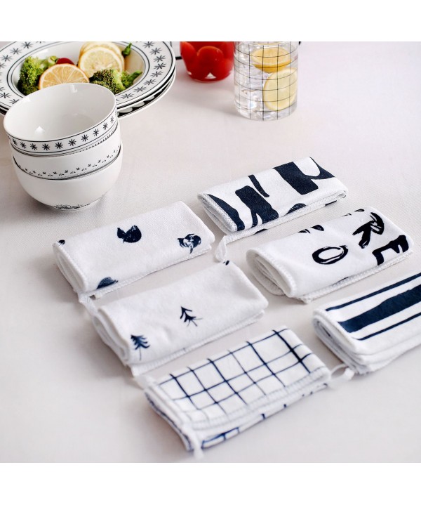 37 degree life Nordic style kitchen square cleaning cloth small fresh dish towel kitchen cleaning cloth