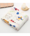 Double layer gauze bamboo cotton 120 * 150 large towel gauze bath towel mosquito proof single sheet 150 * 200 double layer single sheet