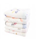 Wholesale baby cotton gauze bath towel newborn class a 6-layer gauze children's quilt bath towel gauze