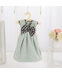 Creative skirt water absorbent hand towel household coral velvet kitchen hand towel hanging hair free hand towel