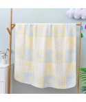 8-layer cotton gauze cover quilt, newborn bubble gauze cover blanket, infant high-density gauze cover quilt, autumn and winter bath towel