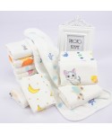 One side of gauze one side of bamboo fiber children's gauze towel 25 * 50 children's towel gauze