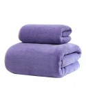 New popular color coral velvet warp knitted towel bath towel men's and women's suits water absorbent adult couple towel logo customization