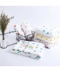 Cotton yarn 6-layer bubble gauze children's quilt Pumi gauze baby bath towel 110 * 110 gauze bath towel