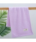 Adult men's and women's Japanese pineapple thickened water absorbent gift towel coral velvet soft facial towel custom logo