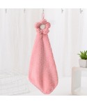 Hanging coral velvet towel, sunflower towel, kitchen towel, soft absorbent towel wholesale