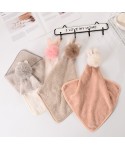 Detachable Plush Baby Towel, hanging absorbent small square towel, bathroom, toilet, kitchen towel wholesale