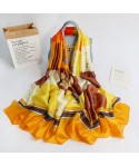 Autumn trend new new silk satin printed long scarf silk pony pattern silk scarf beach sunscreen shawl in stock