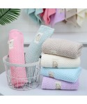 Adult men's and women's Japanese pineapple thickened water absorbent gift towel coral velvet soft facial towel custom logo