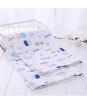 Musilin swaddling towel 110 * 120 newborn bath towel double layer gauze single baby nursing towel