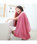 Bath towel superfine fiber 70 * 140 absorbent soft hair bath towel youth home quick drying towel for men and women