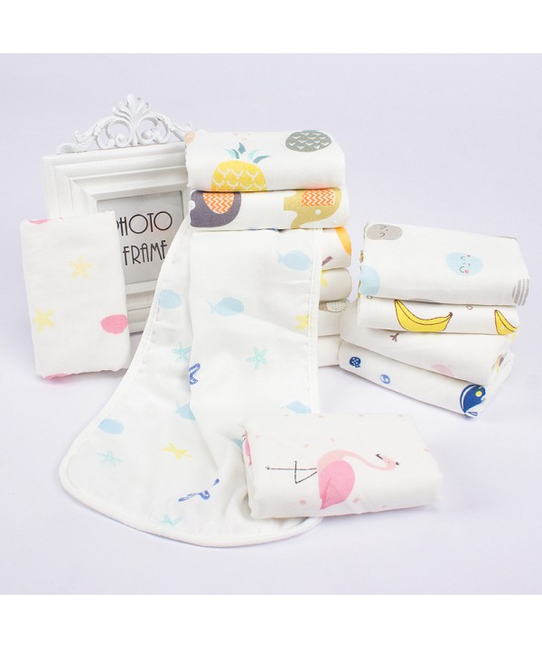 One side of gauze one side of bamboo fiber children's gauze towel 25 * 50 children's towel gauze