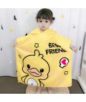 Children's bath towel with cap, Cape, water absorbent towel, baby cotton duck swimming bathrobe, bathing beach towel