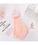 Hanging household kitchen cartoon coral velvet towel lovely sleeping rabbit bathroom water absorbent towel customized