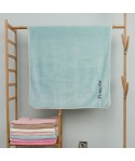 Mood towel creative embroidered words coral fiber bath towel thickened absorbent towel wholesale net red facial towel customization