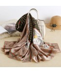 2021 spring and summer fashion mother's silk scarf for travel