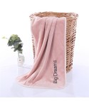 Creative embroidered coral velvet towel thickened absorbent towel wholesale net red couple facial towel custom logo